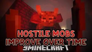 Hostile Mobs Improve Over Time Mod (26.2, 1.20.1) – Making Minecraft Brutal