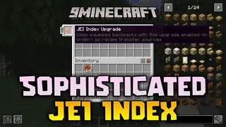 Sophisticated JEI Index Mod (1.21.1, 1.20.1) – Craft Straight From Your Backpack
