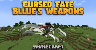 Cursed Fate Bllue's Weapons Mod (1.20.1) – Wield Cursed Jujutsu Kaisen Weapons