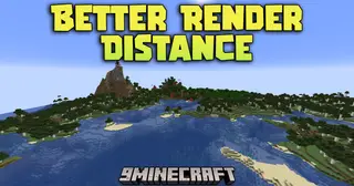 Better Render Distance Mod (26.2, 1.21.1) – See Distant Terrain Without Frame
