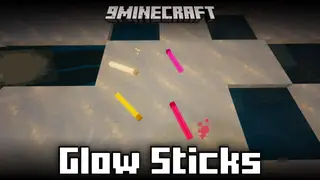 Glow Sticks Mod (26.2, 1.20.1) – Sticks That Emit Light Even Underwater