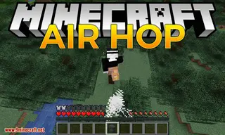Air Hop Mod (26.2, 1.20.1) – Make Jumping More Fun