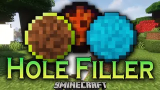 Hole Filler Mod (26.2, 1.20.1) – Filling Holes and Automatic Terrain Building