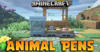 Animal Pens Mod (26.2, 1.20.1) – Organize Your Mobs