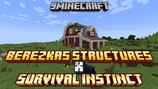 Berezkas Structures X Survival Instinct Mod (1.20.1) – Loot Survival Gear From Abandoned Buildings