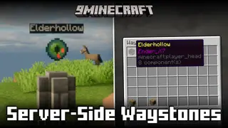 Server-Side Waystones Mod (26.2, 1.21.1) – Waystones Teleportation Mod For The Server-Side