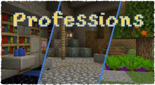 Professions Mod (26.1.2, 1.21.1) – Receive Rewards by Repeating Actions