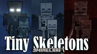 Tiny Skeletons Mod (26.2, 1.20.1) – New Baby Skeletons