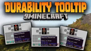 Durability Tooltip Mod (26.2, 1.20.1) – Multiple Display Styles