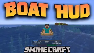 Boat Hud Mod (26.2, 1.20.1) – Display The Information Of The Boat