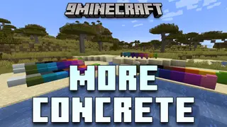More Concrete Mod (26.2, 1.20.1) – New Concrete Variants