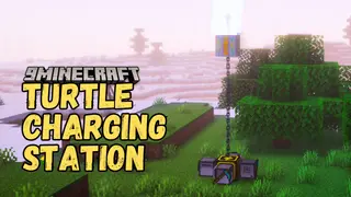 Turtle Charging Station Mod (1.21.11, 1.20.1) – Charge CC turtles using Forge Energy
