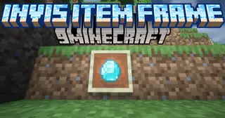 Invis Item Frame Mod (26.2, 1.20.1) – Showcase Items Without Frames