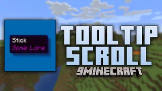 Tooltip Scroll Mod (26.2, 1.20.1) – Scroll Your Way To Clarity