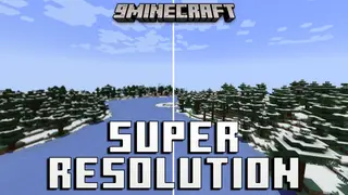 Super Resolution Mod (26.2, 1.20.1) – Boosts Game FPS And Graphics
