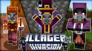 Illager Invasion Mod (26.2, 1.20.1) – New Illager Variants