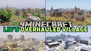 Lio's Overhauled Villages Mod (26.2, 1.20.1) – Large, Detailed Villages