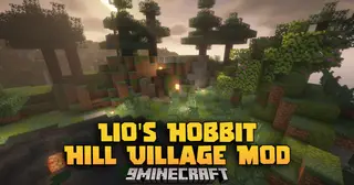 Lio's Hobbit Hill Village Mod (26.2, 1.20.1) – A Peaceful Escape In Minecraft