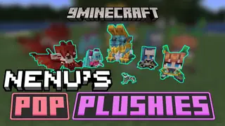 Nenus Pop Plushies Mod (1.21.1, 1.20.1) – Fill Your Base with Pop Culture