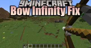 Bow Infinity Fix Mod (26.2, 1.20.1) – Using A Bow Without Any Arrows