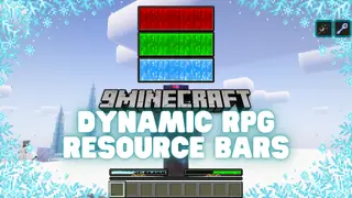 Dynamic RPG Resource Bars Mod (26.1.2, 1.20.1) – Animated Resource Bars