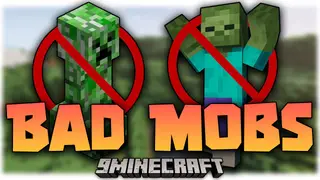 Bad Mobs Mod (1.21.1, 1.20.1) – Banning Mob Spawning