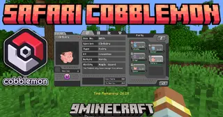Safari Cobblemon Mod (1.21.1) – Catch Cobblemon in a Battle-Free Safari