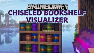 Chiseled Bookshelf Visualizer Mod (26.1.2, 1.20.1) – Visually Display Books