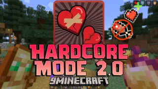 Hardcore Mode 2.0 Mod (26.1.2, 1.20.1) – One Life No Regeneration