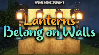 Lanterns Belong on Walls Mod (26.2, 1.20.1) – New Decorative Options Using Lanterns