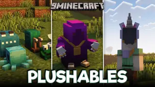 Plushables Mod (26.1.2, 1.20.1) – Cute Plushies & Headwear