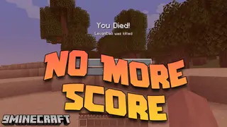 No More Score Mod (1.21.11, 1.20.1) – Remove Score Points Displayed on Death Screen