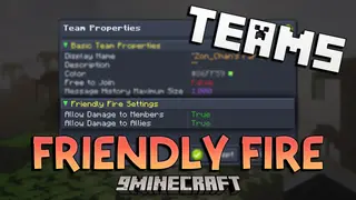 Teams Friendly Fire Addon Mod (26.1.2, 1.20.1) – Never Hit Teammates or Pets