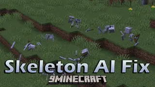 Skeleton AI Fix Mod (26.2, 1.20.1) – Smarter Skeletons Sharper Combat