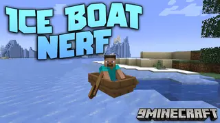 Ice Boat Nerf Mod (26.2, 1.20.1) – Ice or Not, Same Speed