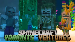 Variants and Ventures Mod (26.2, 1.20.1) – New Dangers in Every Biome