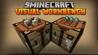 Visual Workbench Mod (26.2, 1.20.1) – 3D Crafting Table