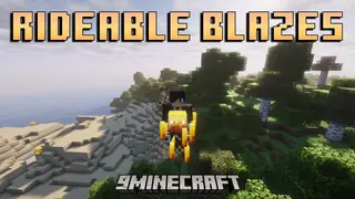 Rideable Blazes Mod (26.1.2, 1.20.1) – Ride And Shoot Fireballs