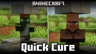 Quick Cure Mod (26.2, 1.20.1) – Cure Zombie Villagers Instantly