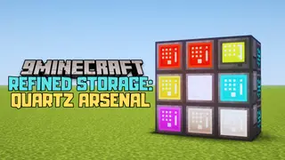 Refined Storage: Quartz Arsenal Mod (26.1.2, 1.21.1) – Adds a Wireless Crafting Grid