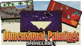 Dimensional Painting Mod (26.1.2, 1.20.1) – Paintings, Decorative, Travel