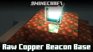 Raw Copper Beacon Base Mod (26.2, 1.20.1) – Allows Copper Blocks As Beacon Base