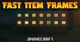 Fast Item Frames Mod (26.2, 1.20.1) – More Colors, Less Lag