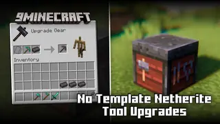 No Template Netherite Tool Upgrades Mod (26.2, 1.20.1) – No Template Grinding