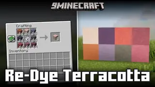 Re-Dye Terracotta Mod (26.2, 1.20.1) – Change Terracotta Color With Ease