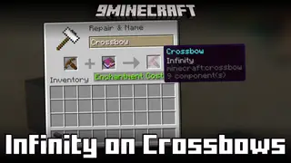 Infinity On Crossbows Mod (26.2, 1.21.1) – Allows Infinity Enchantment On Crossbows