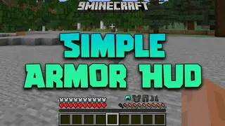 Simple Armor Hud Mod (26.2, 1.20.1) – View Your Armor Quickly!!