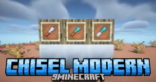 Chisel Modern Mod (26.1.2, 1.20.1) – Iron Chisel And Accessing New Blocks