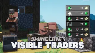 Visible Traders Mod (26.2, 1.20.1) – View Locked Trades on Villager Trading Menus