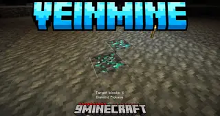 VeinMine Mod (26.2, 1.21.1) – Fast Connected Block Mining